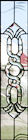 leaded glass beveled sidelight panel
