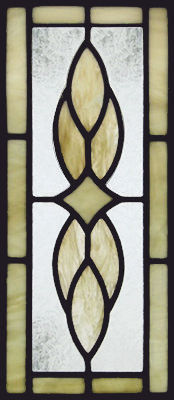Stained Glass Victorian Transom Window