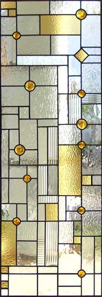 frank lloyd wright stained glass doors