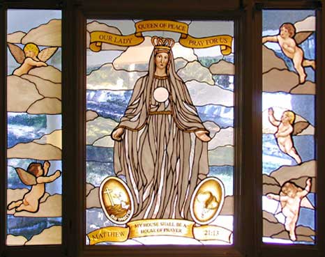 stained glass religious windows