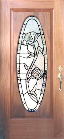oval rose door