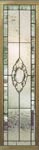 Colonial style all-beveled custom vertical sidelight window