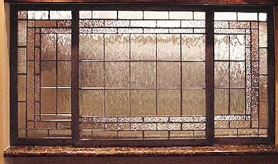 leaded glass window