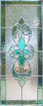 Custom stained and leaded glass sb34scolor Victorian style window