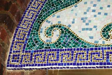 fountain mosaic