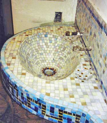Custom Mosaic Sink