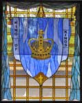 King of Kings custom religious stained glass windows