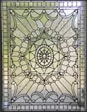 Custom Victorian style leaded glass window